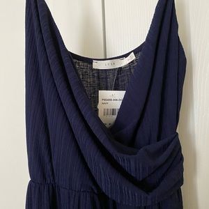 Navy blue jumpsuit